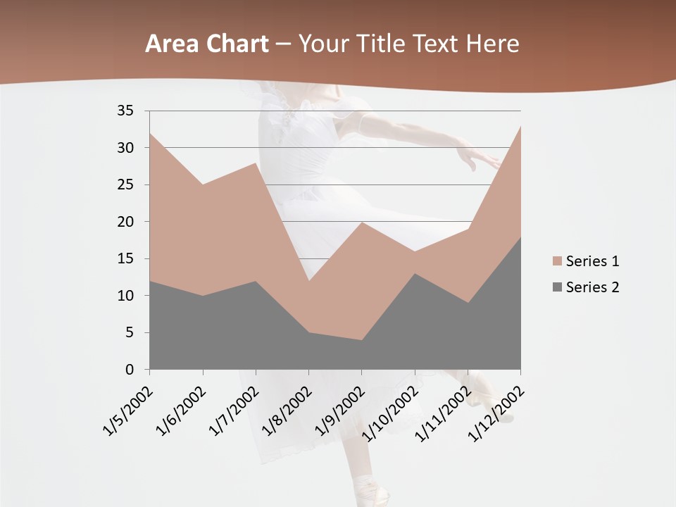 Flexibility Female Young PowerPoint Template