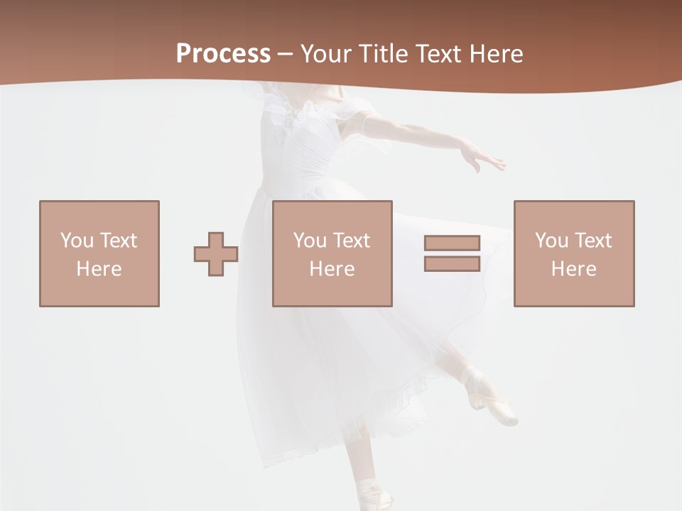 Flexibility Female Young PowerPoint Template