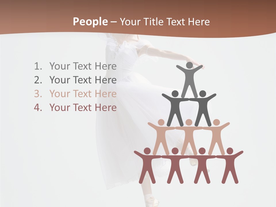 Flexibility Female Young PowerPoint Template