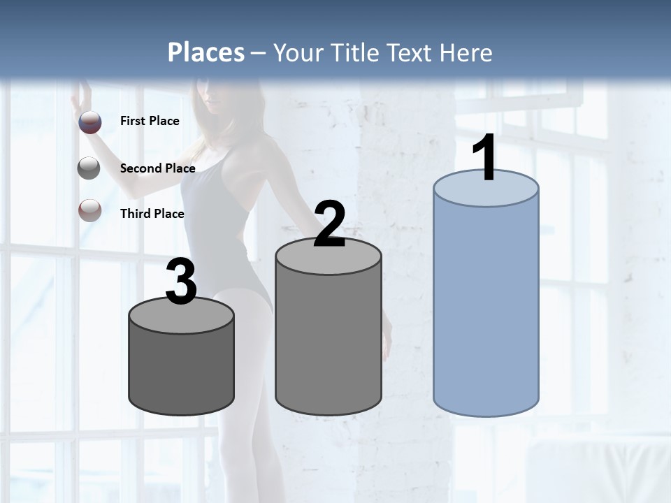 One Beautiful Young PowerPoint Template