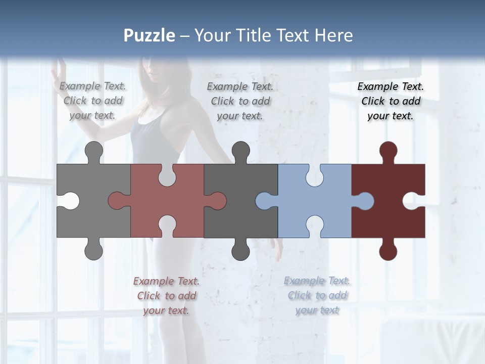 One Beautiful Young PowerPoint Template