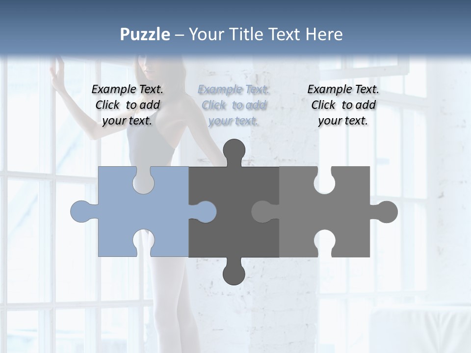 One Beautiful Young PowerPoint Template