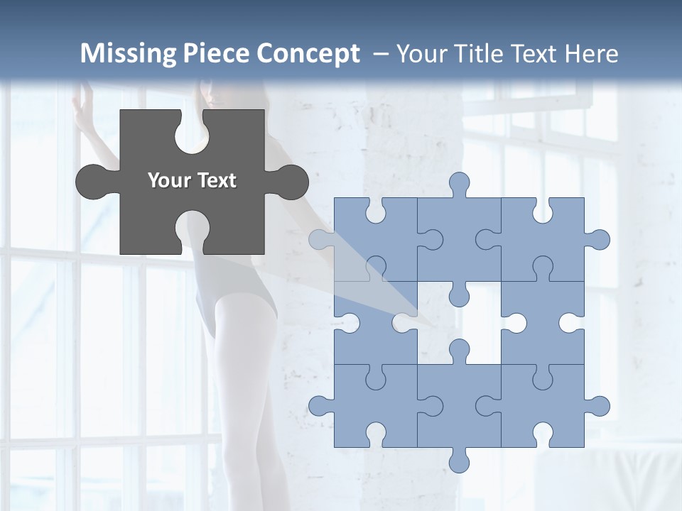 One Beautiful Young PowerPoint Template