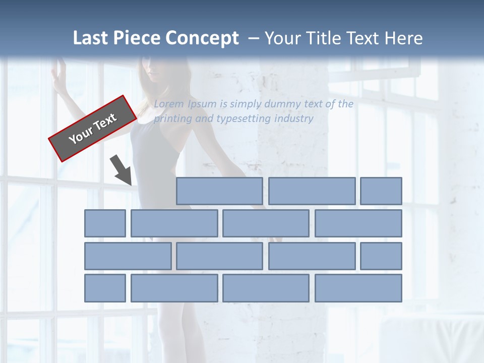 One Beautiful Young PowerPoint Template
