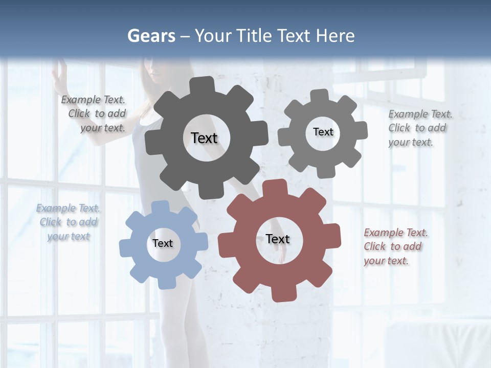 One Beautiful Young PowerPoint Template