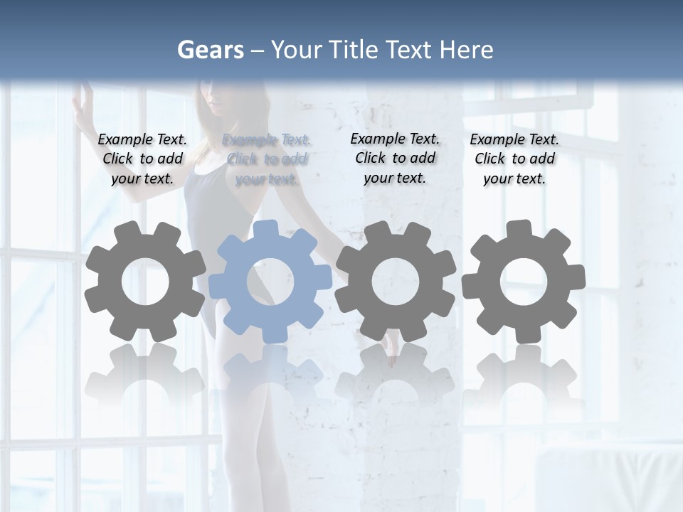 One Beautiful Young PowerPoint Template