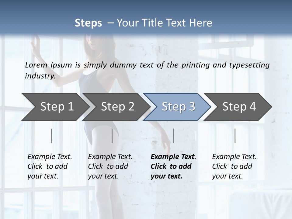 One Beautiful Young PowerPoint Template