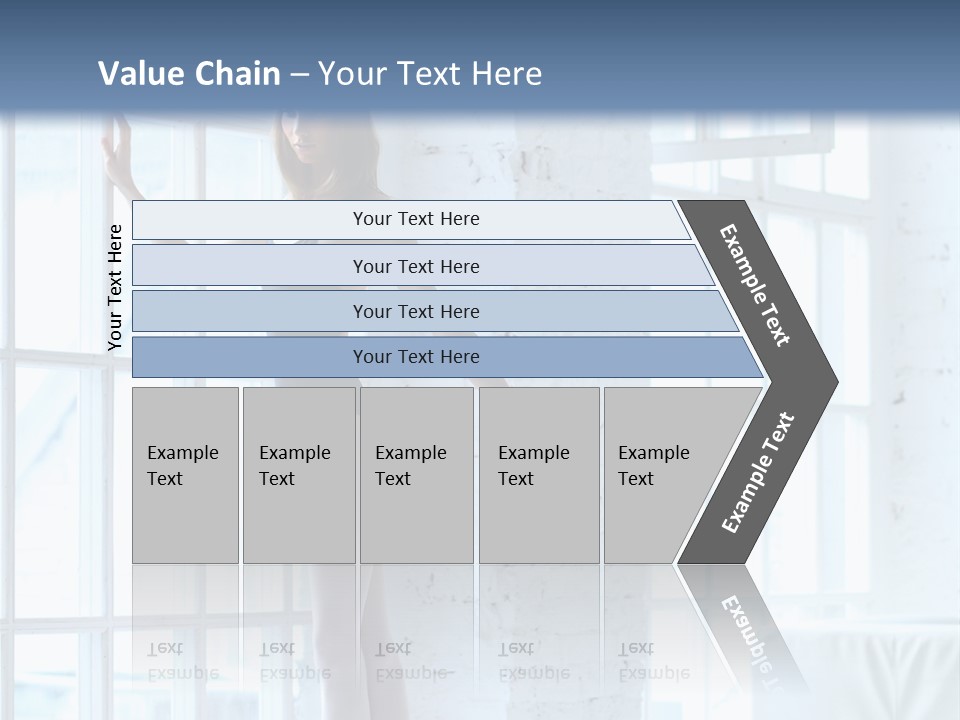 One Beautiful Young PowerPoint Template