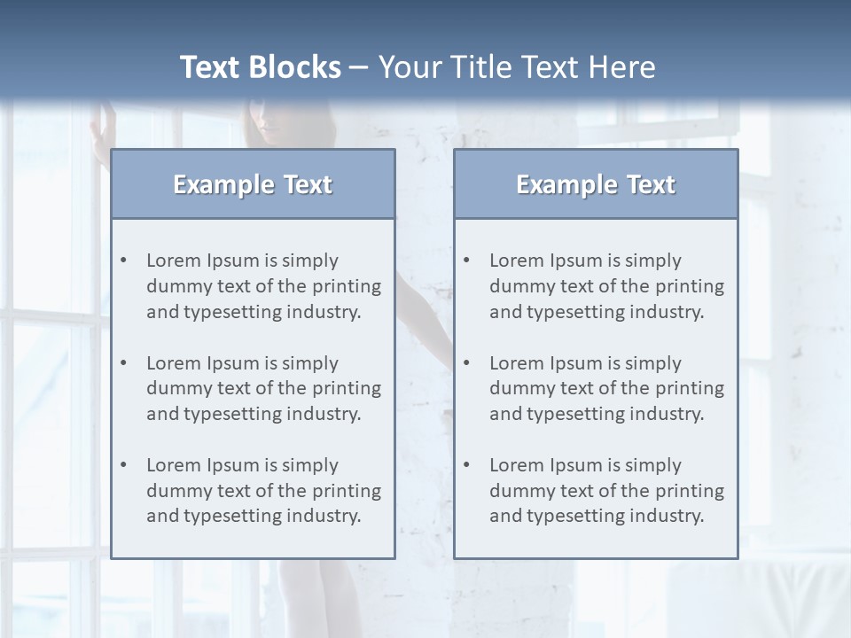 One Beautiful Young PowerPoint Template