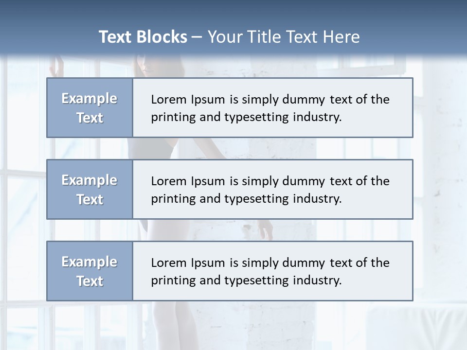 One Beautiful Young PowerPoint Template