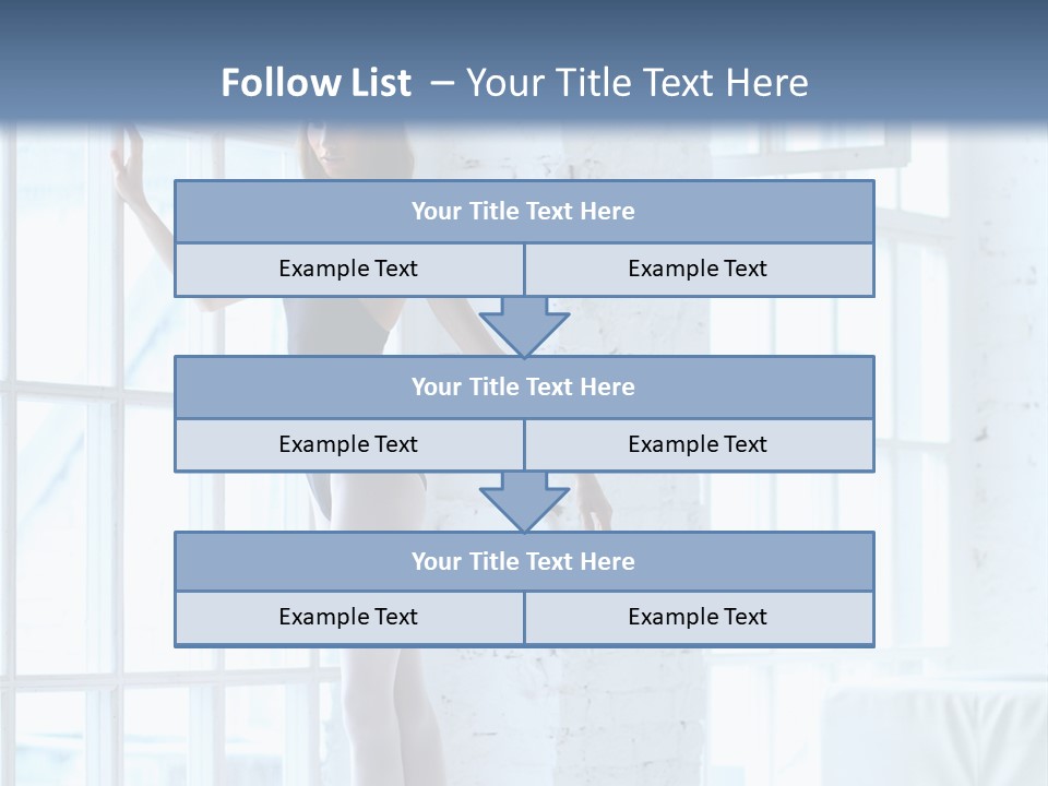 One Beautiful Young PowerPoint Template