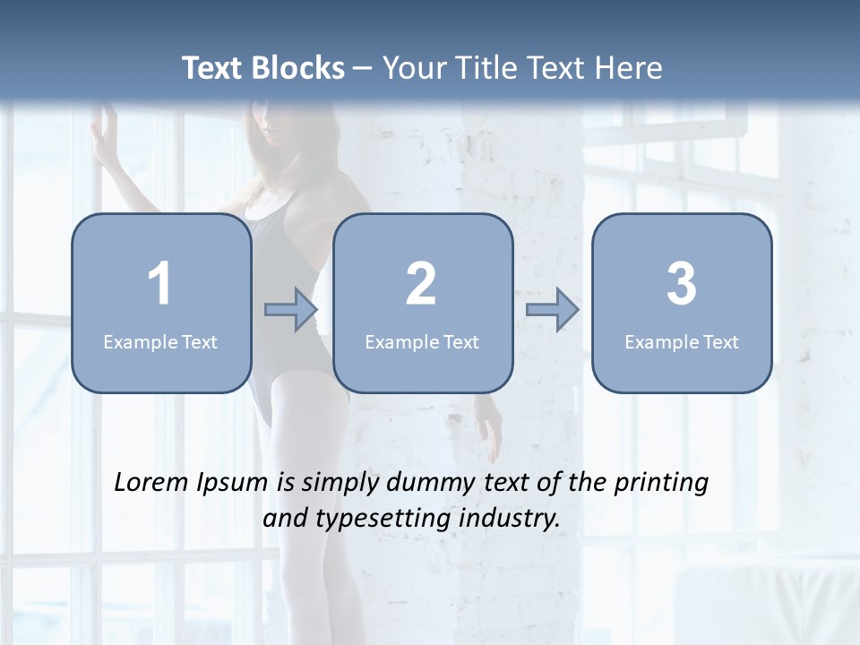 One Beautiful Young PowerPoint Template