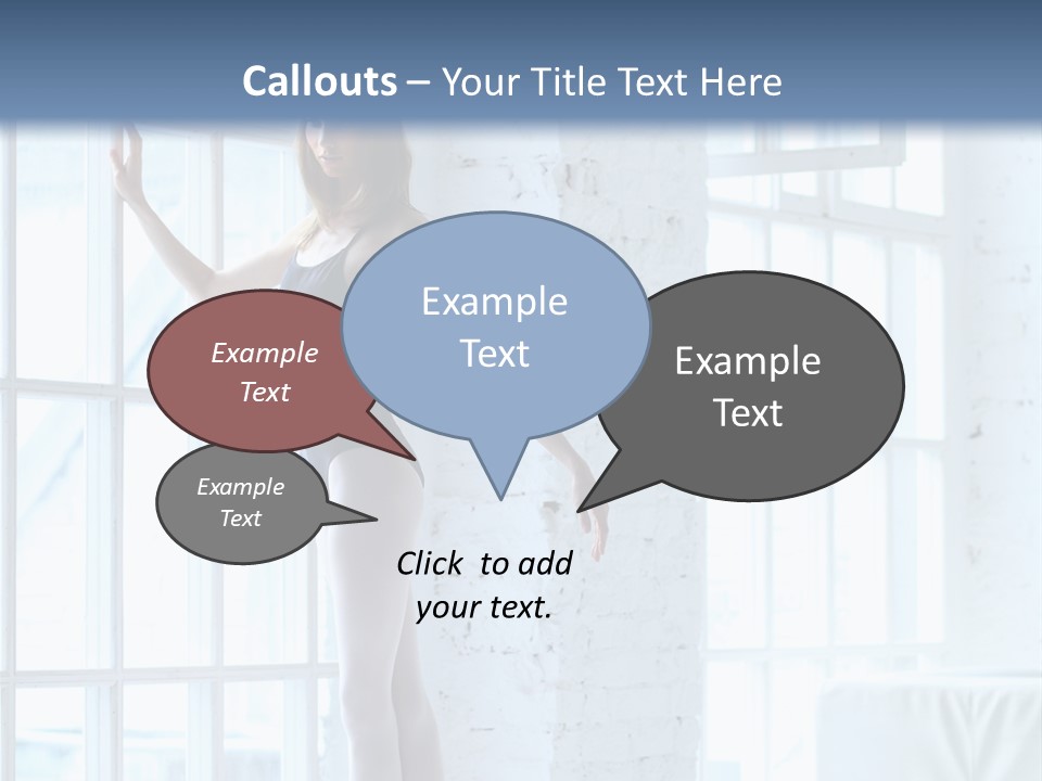 One Beautiful Young PowerPoint Template