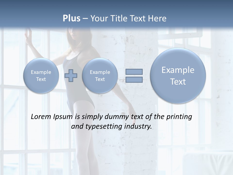 One Beautiful Young PowerPoint Template