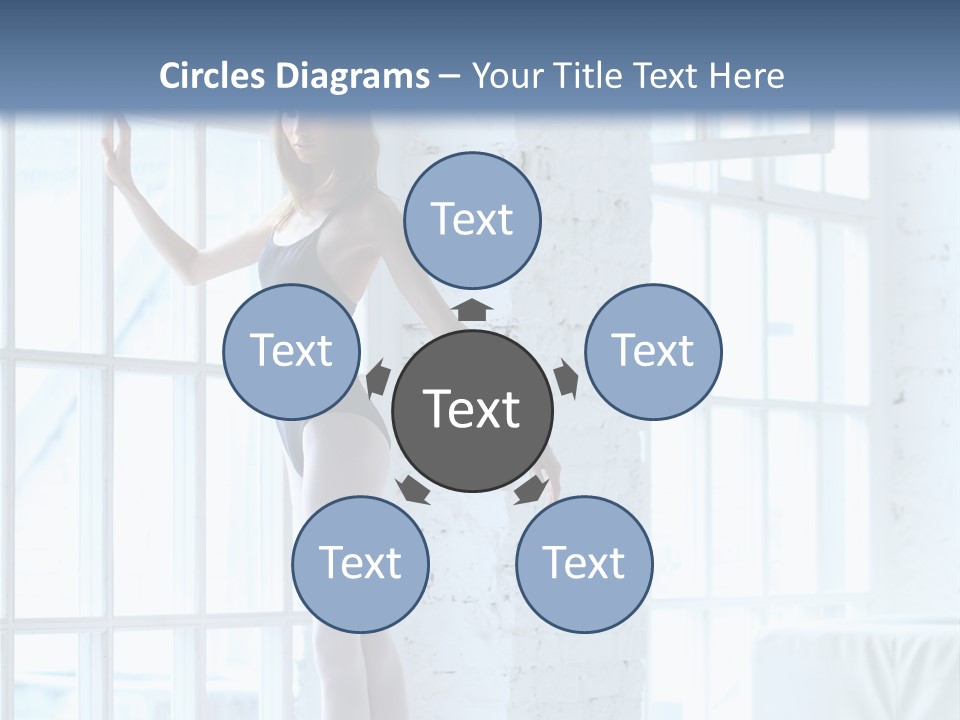 One Beautiful Young PowerPoint Template