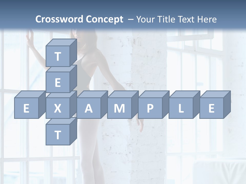 One Beautiful Young PowerPoint Template