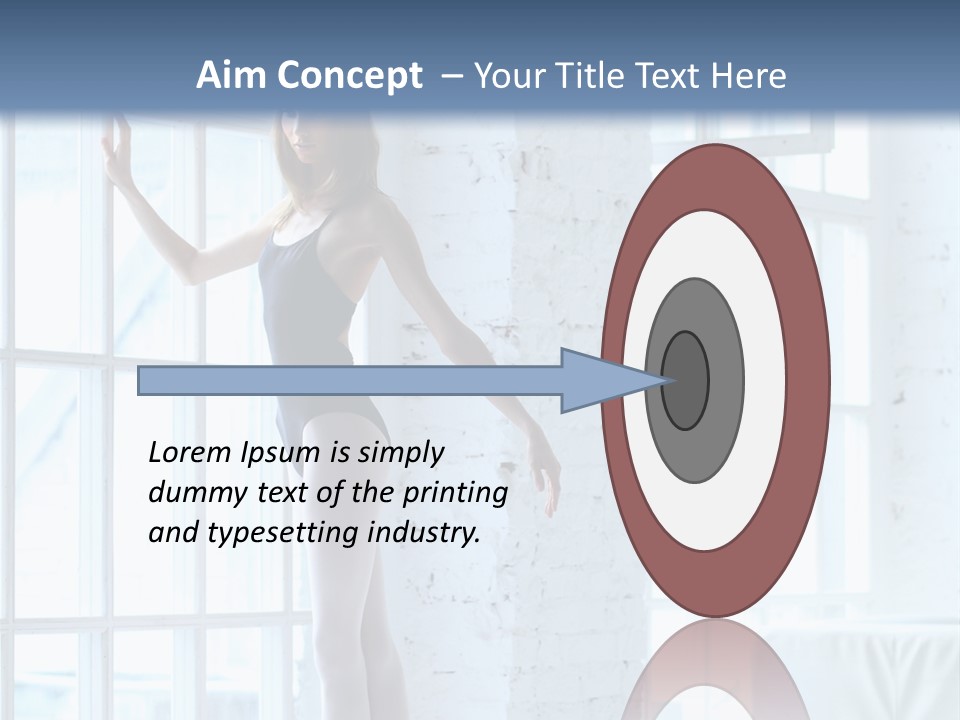 One Beautiful Young PowerPoint Template