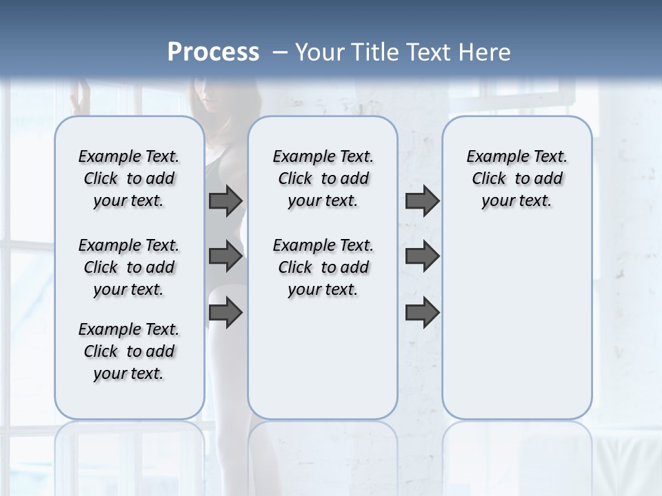 One Beautiful Young PowerPoint Template