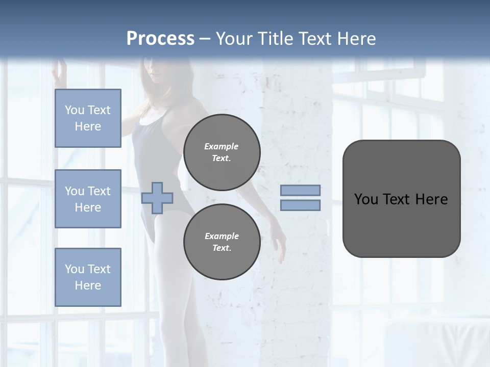 One Beautiful Young PowerPoint Template