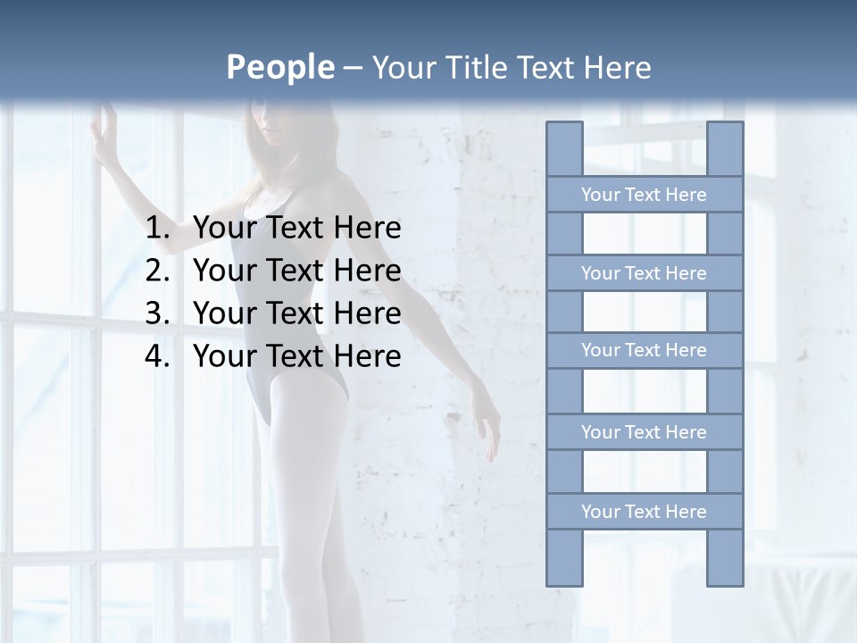 One Beautiful Young PowerPoint Template