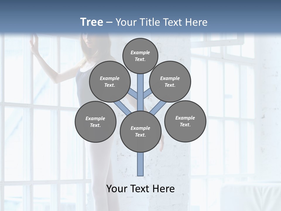 One Beautiful Young PowerPoint Template