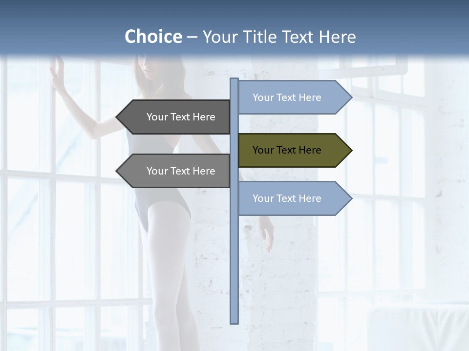 One Beautiful Young PowerPoint Template