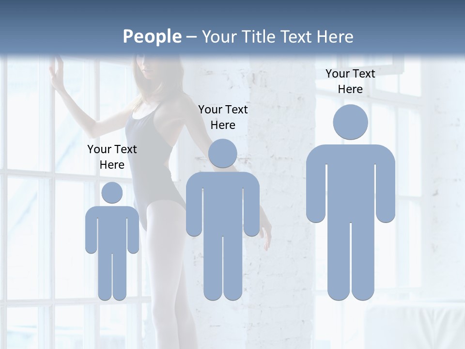 One Beautiful Young PowerPoint Template