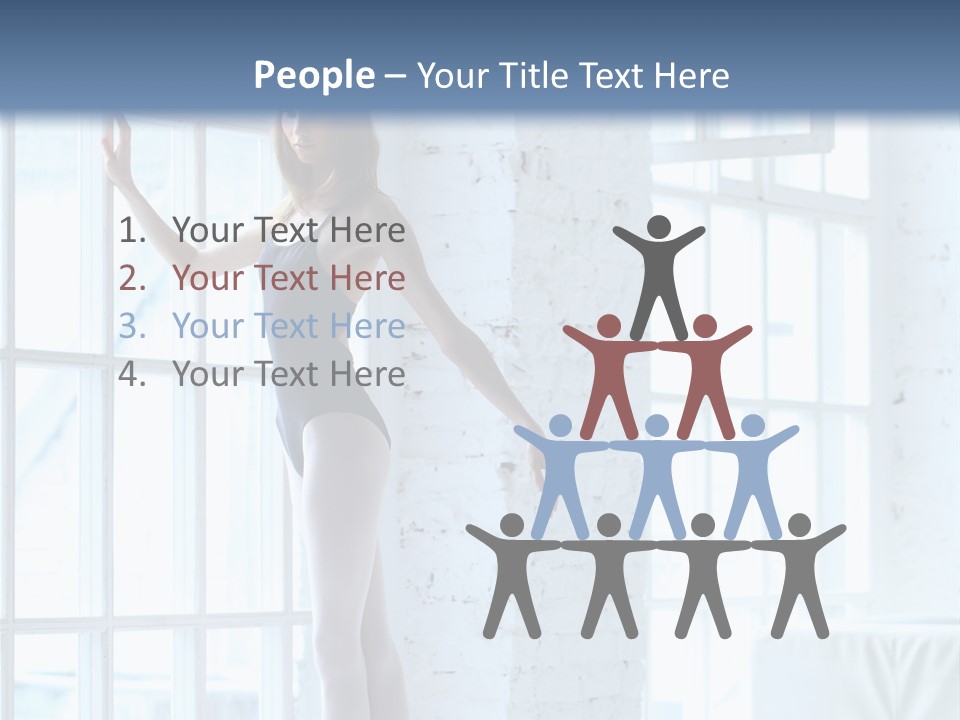 One Beautiful Young PowerPoint Template