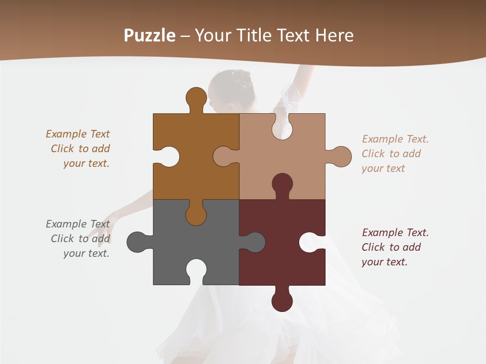 Dance Girl Young PowerPoint Template