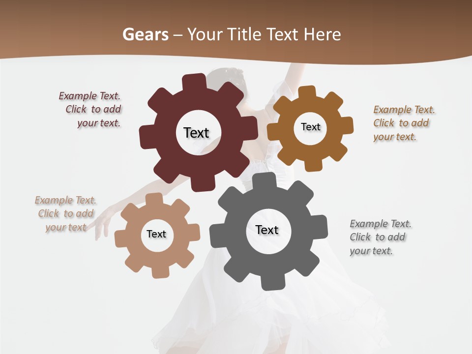 Dance Girl Young PowerPoint Template