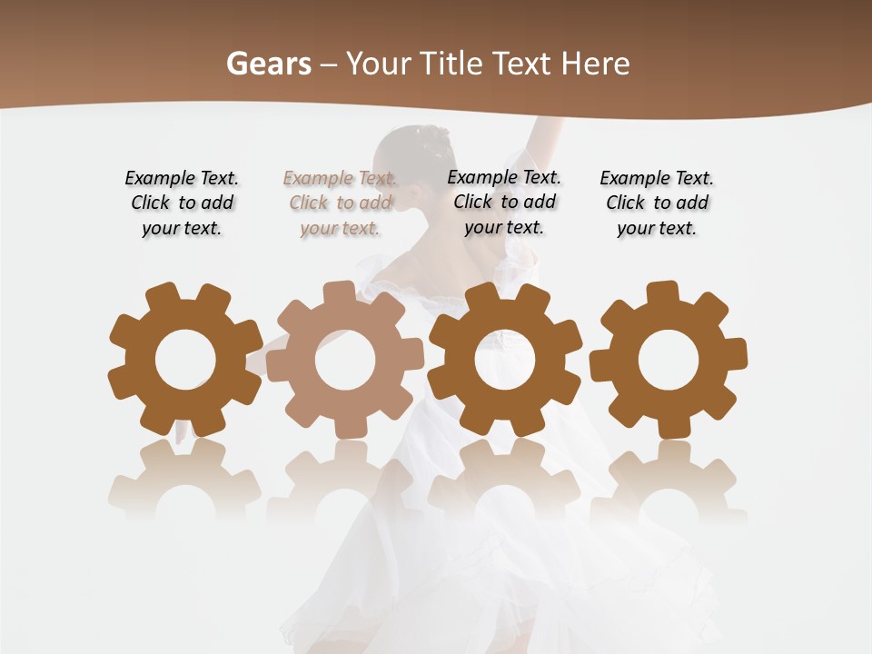 Dance Girl Young PowerPoint Template