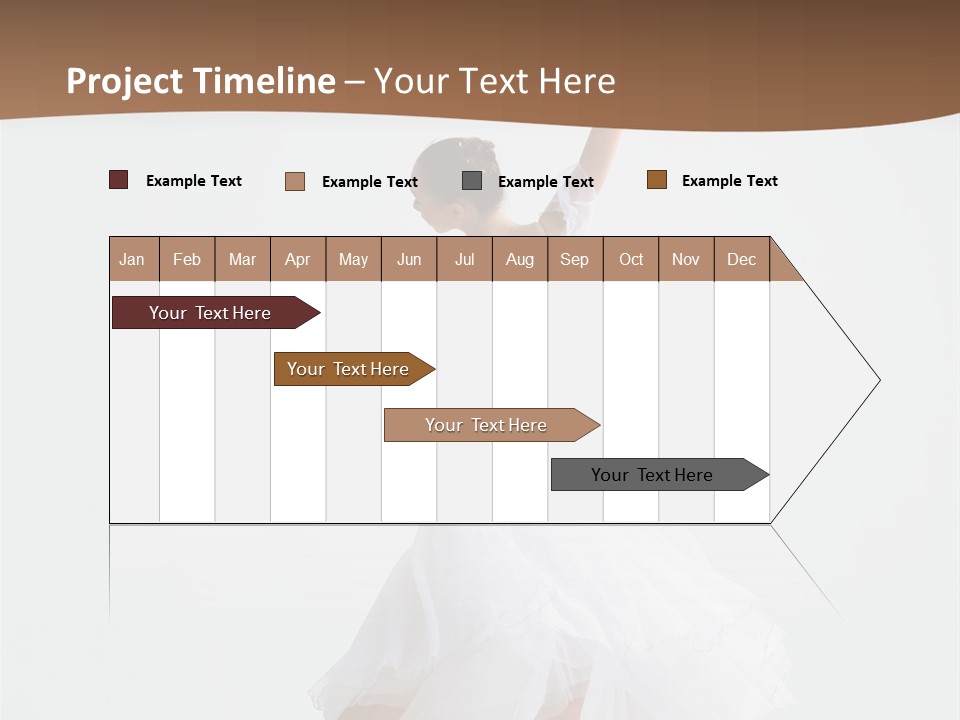 Dance Girl Young PowerPoint Template