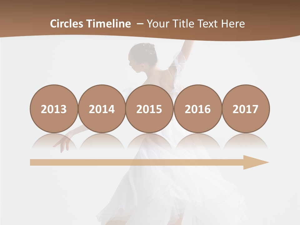 Dance Girl Young PowerPoint Template