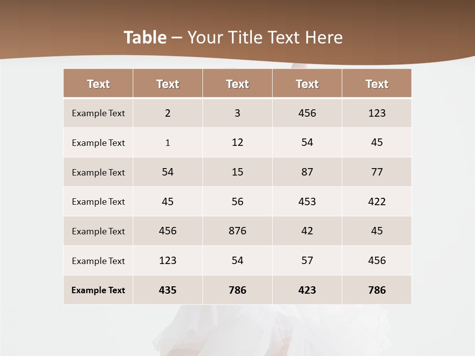 Dance Girl Young PowerPoint Template