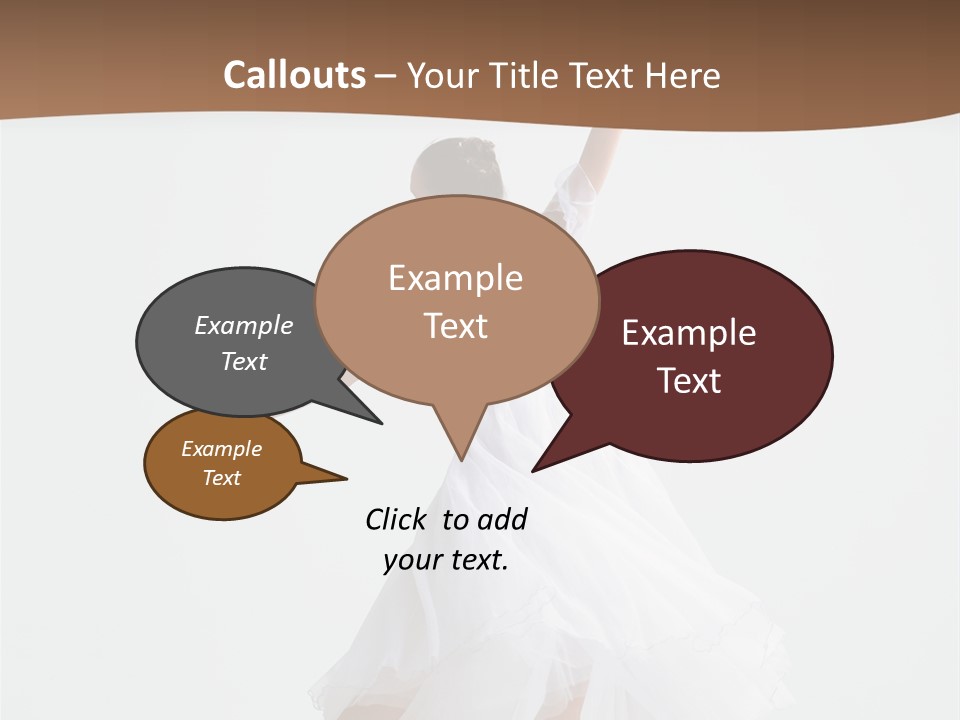 Dance Girl Young PowerPoint Template