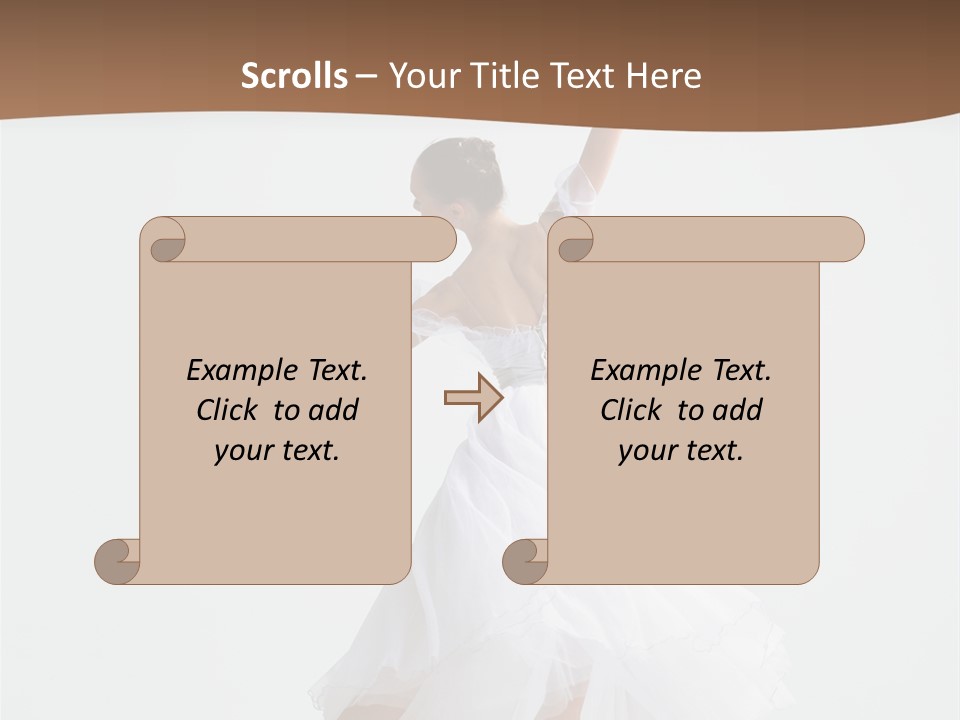 Dance Girl Young PowerPoint Template
