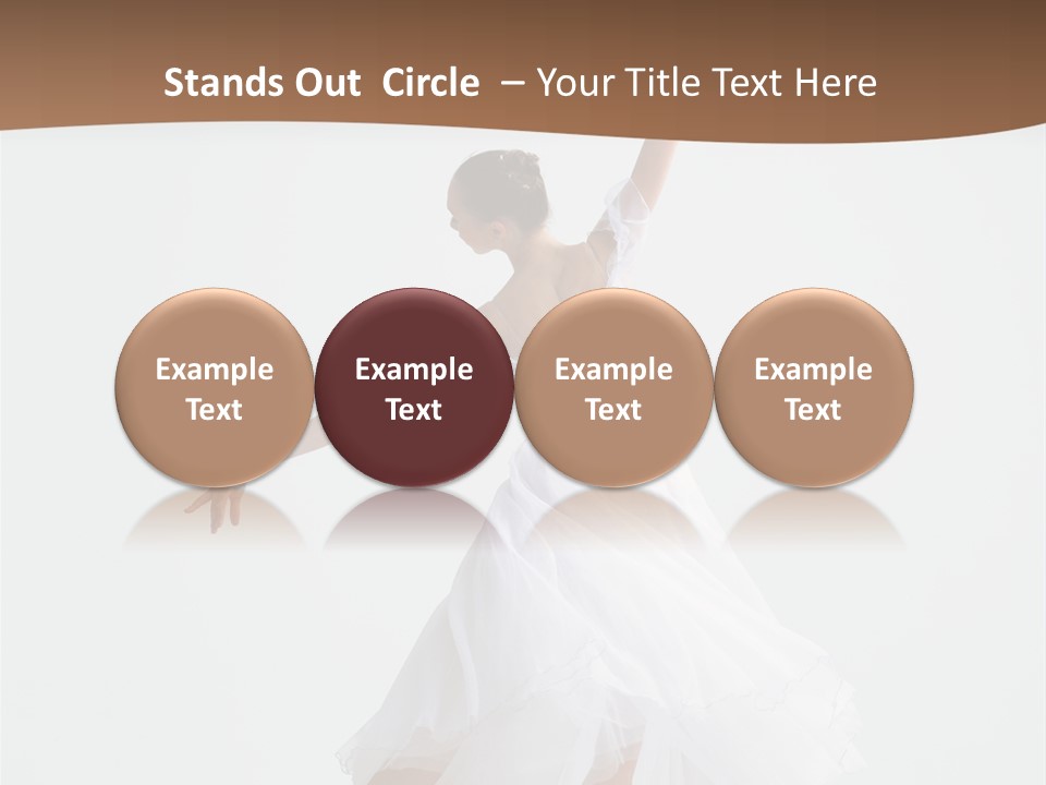 Dance Girl Young PowerPoint Template