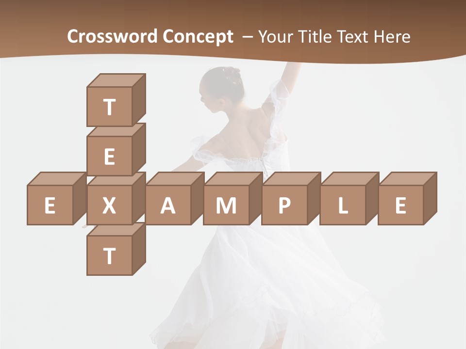 Dance Girl Young PowerPoint Template