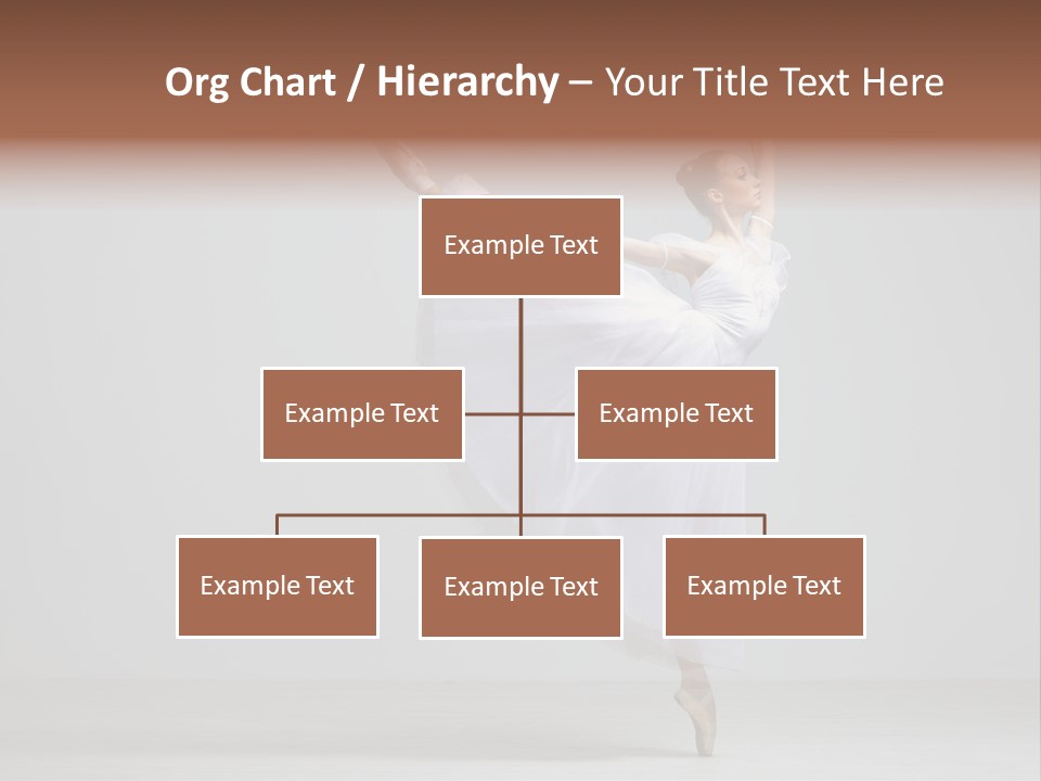 Performer Posing Girl PowerPoint Template