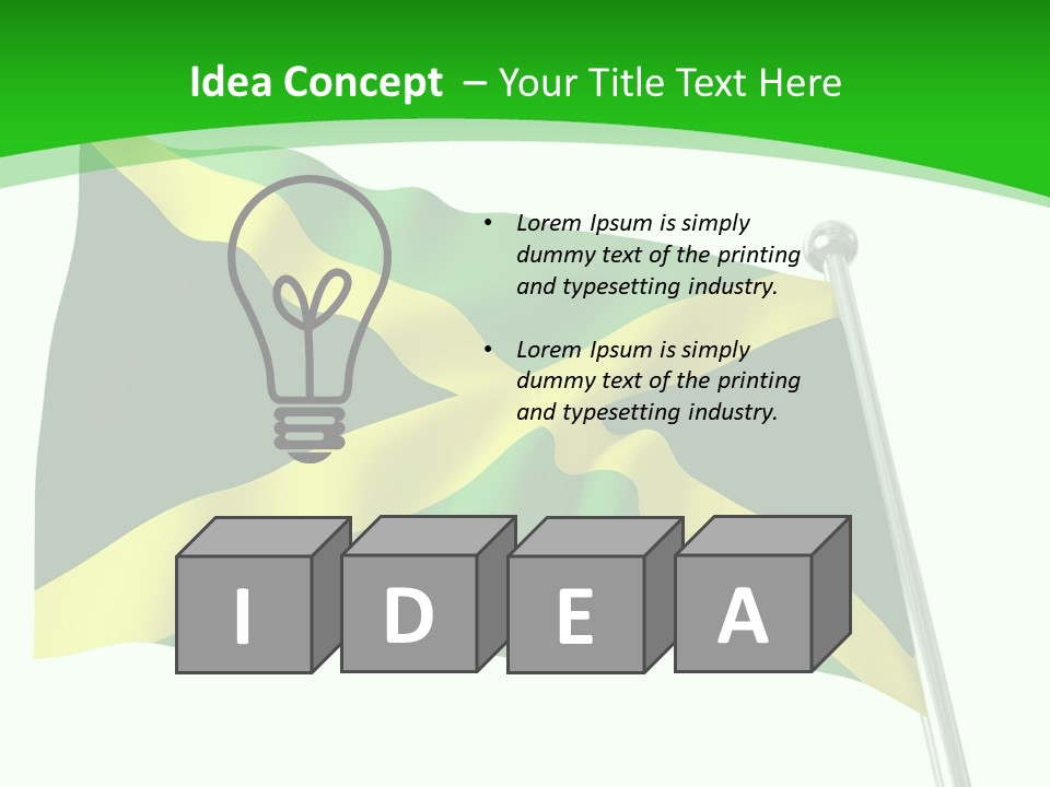 Icon State Concept PowerPoint Template