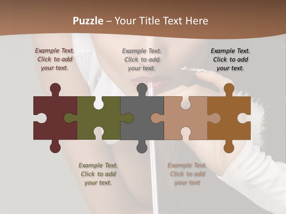 Glasses Stereo Street PowerPoint Template