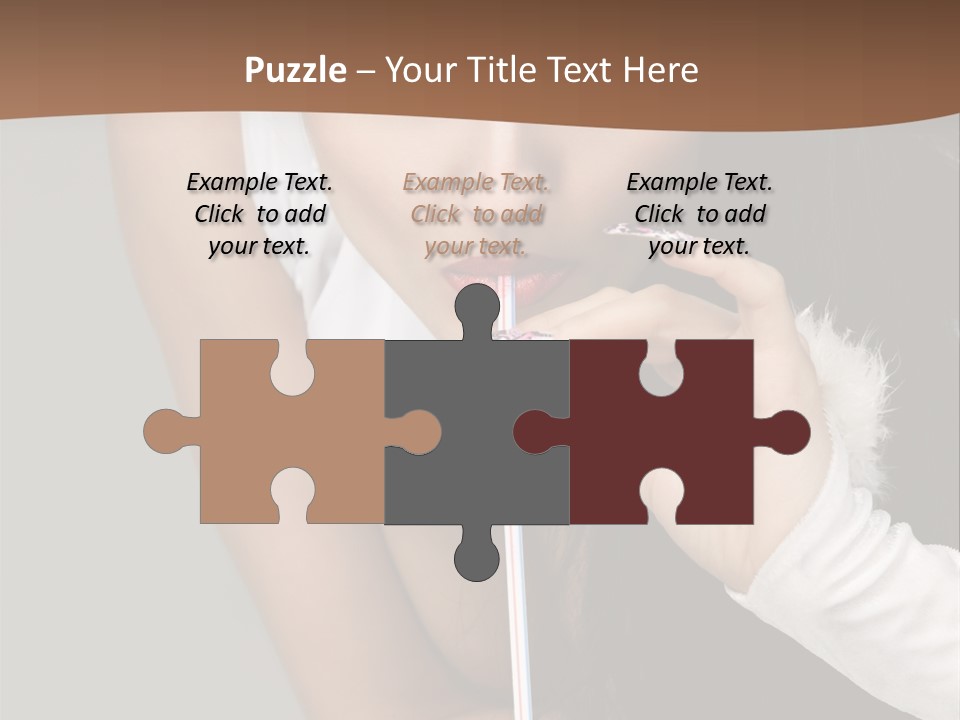 Glasses Stereo Street PowerPoint Template