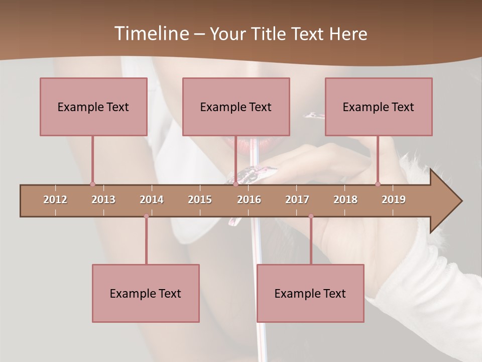 Glasses Stereo Street PowerPoint Template
