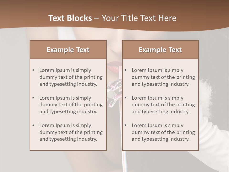 Glasses Stereo Street PowerPoint Template