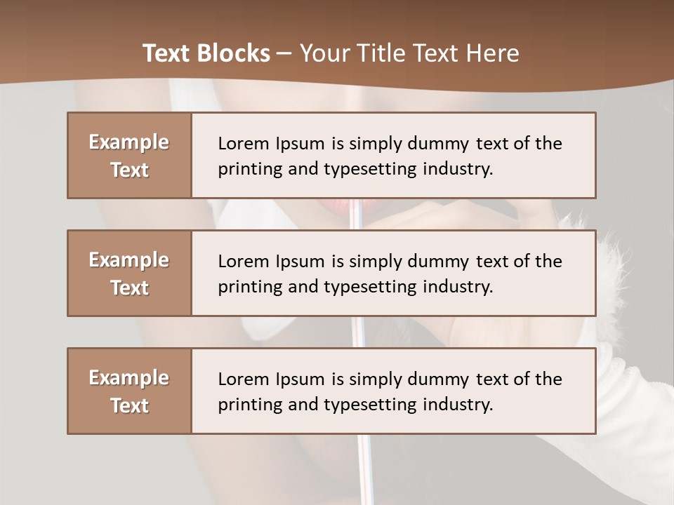 Glasses Stereo Street PowerPoint Template