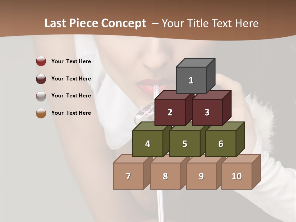 Glasses Stereo Street PowerPoint Template