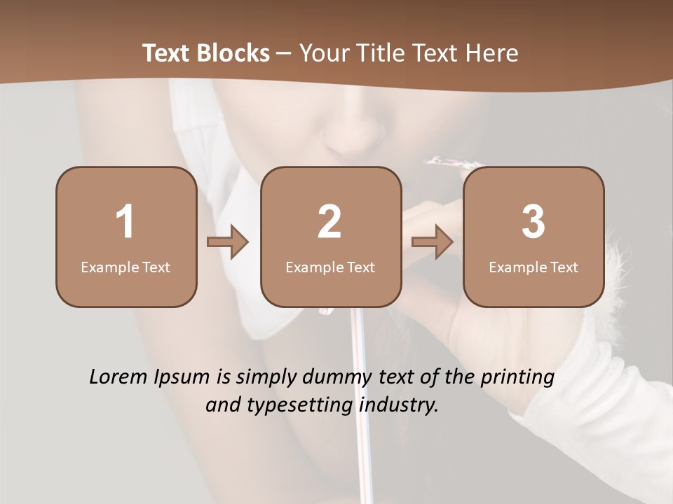 Glasses Stereo Street PowerPoint Template