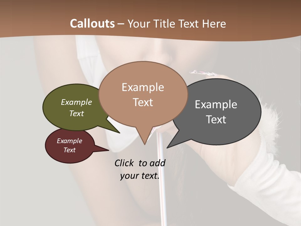 Glasses Stereo Street PowerPoint Template