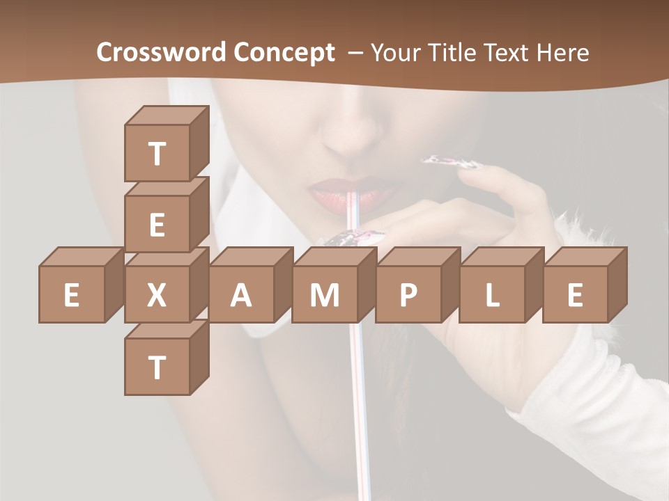 Glasses Stereo Street PowerPoint Template