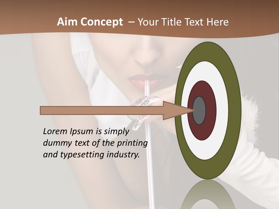 Glasses Stereo Street PowerPoint Template